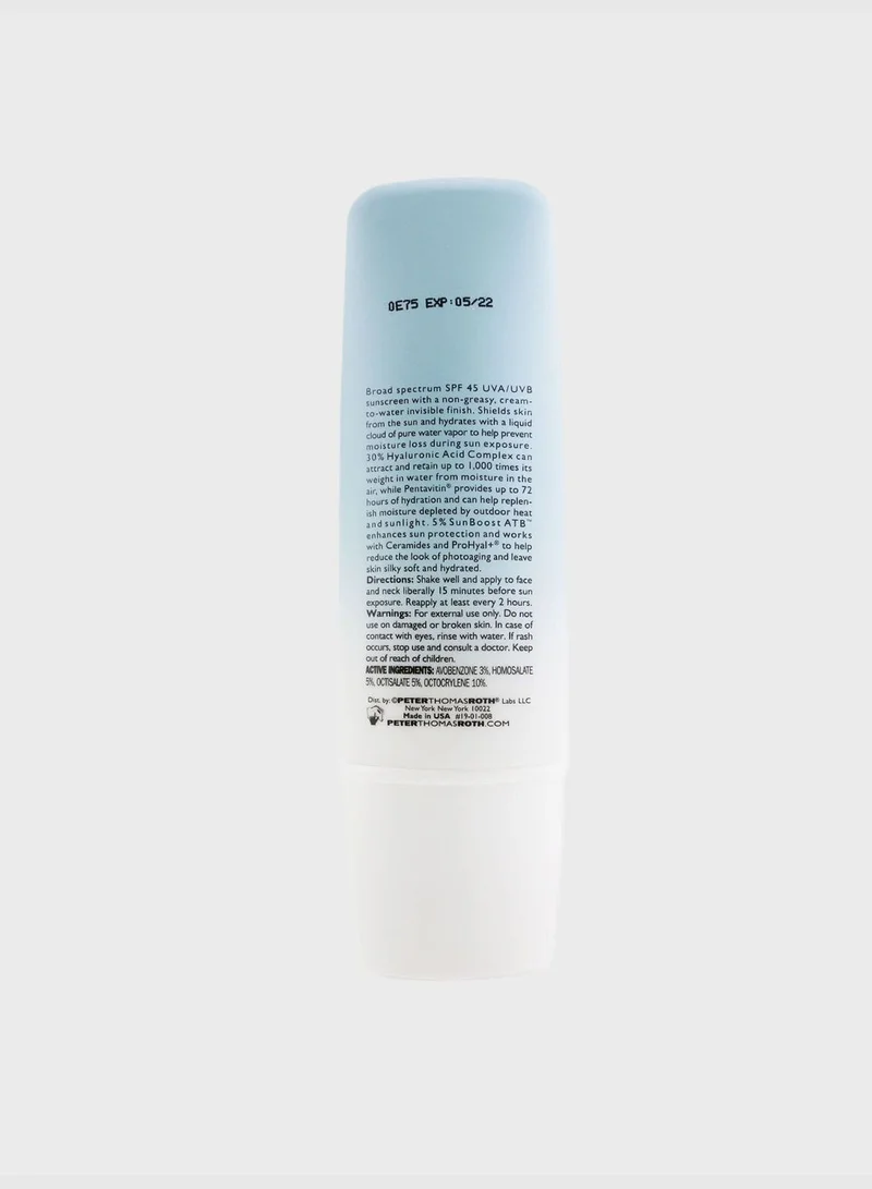 Thomas Peter Roth Water Drench Hyaluronic Cloud Moisturizer SPF 45 UVA/UVB Sunscreen