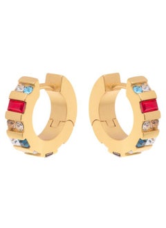 REISS Sadie: Crystal Huggie Earrings  - Image 4