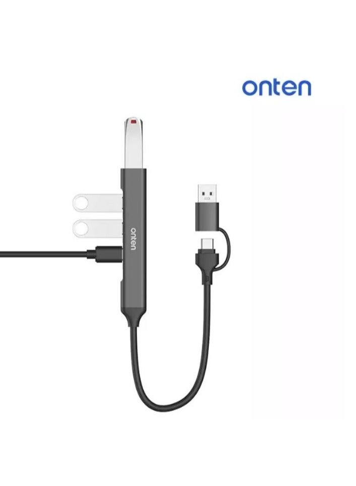 أونتن Onten otn-uca9703s 4-in-2 Hub