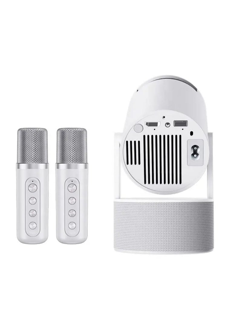 سمارت باري جهاز عرض كاريوكي ستيريو منزلي HT5PRO بتقنية 4K HDR وشبكة 5G مع 2 ميكروفون لاسلكي - Image 2