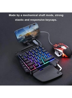 K-Snake G92 One-handed Gaming Membrane keyboard Ergonomic Keypad for Laptop Desktop PC Computer  - Image 4