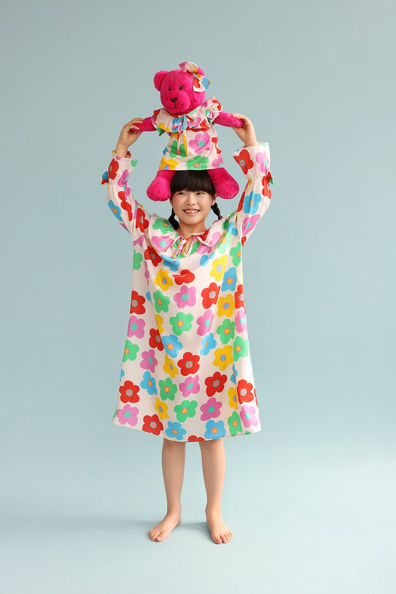 Luna Mia 'Alessia' Nightdress Set With Matching Teddy Bear - Image 4