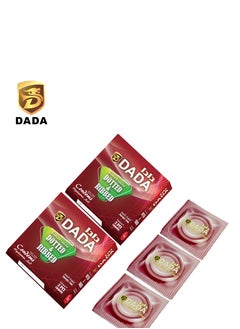 Dada Dotted & Ribbed 3 Pcs Condoms  - Image 2
