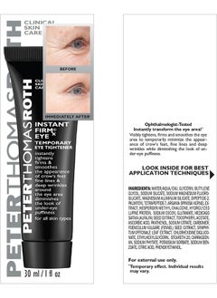 PETER THOMAS ROTH Instant Firmx Eye Temporary Eye Tightener, Instantly Tightens Firm and Smooth the Look of Fine Lines, 30 ml / 1 fl oz  - Image 2