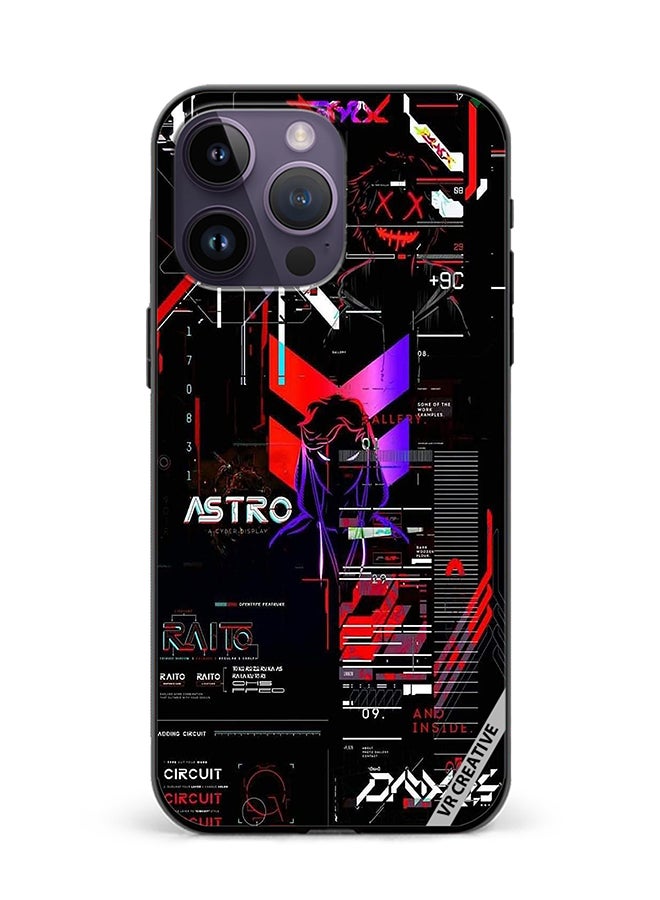 VR CREATIVE Protective Case Cover For Apple iPhone 15 Pro Max Astro Design Multicolour - Image 1