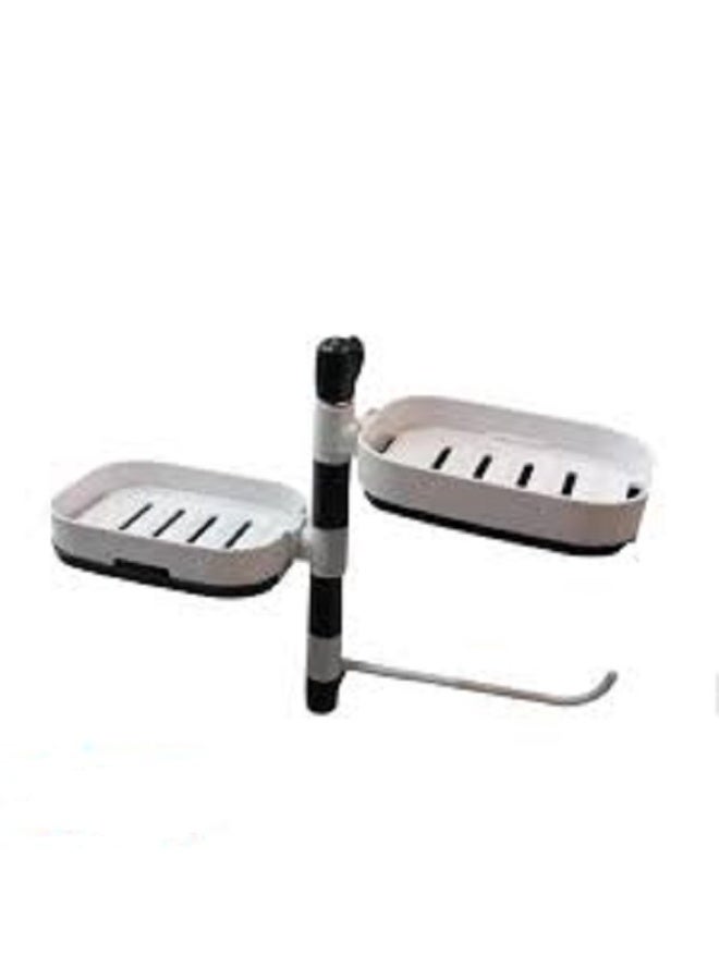 صبّانة 3 طبقات عملية مع درج تصفية مدمج، لتنظيم مثالي وتصريف سلس للسوائل. - Image 2