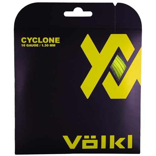 Volkl Cyclone Set Neon Tennis String (Yellow, 16-Gram) - Image 1