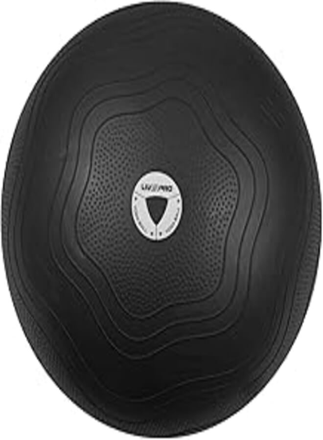 Livepro lp8201-75 anti-burst core-fit exercise ball, 75 cm size, black