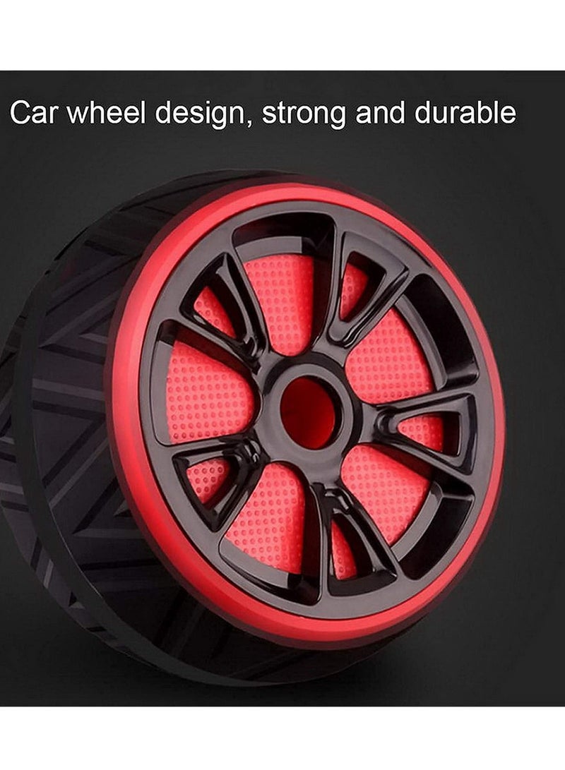 Generic Ab Roller Wheel,Exercise Roller Wheel with Knee Pad for Abdominal & Core Strength Training, Exercise Wheels for Home Gym Fitness, Ab Machine with Knee Pad Accessories  - Image 3