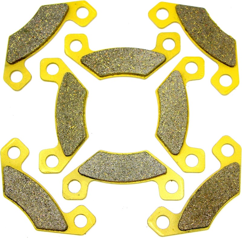 Master Chen Front and Rear Brake Pads for John Deere Gator Utility and Turf Models - Image 2