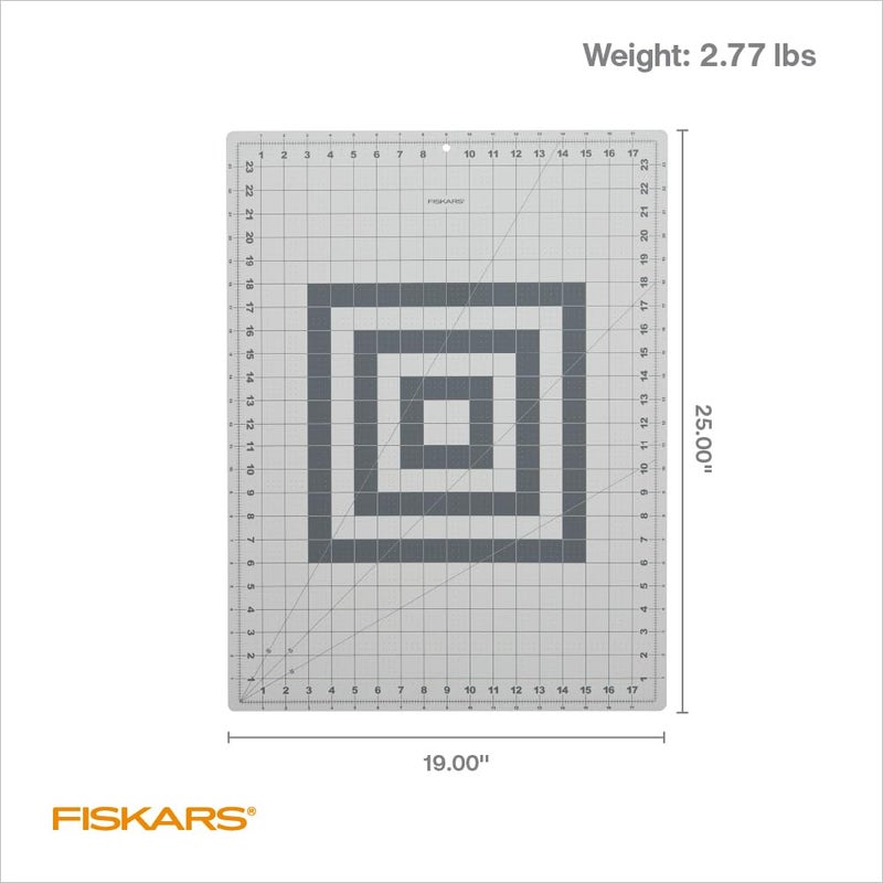 Fiskars Self Healing Cutting Mat for Quilting, Arts and Crafts, 18" x 24" Grid, Sewing Mat, Craft Cutting Board, Sewing Supplies and Quilting Tools - Image 2