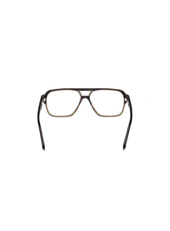 جس نظارة طبية بشكل نافيجيتور للرجال بأذرع من الأسيتات GU50093  مقاس 56 - دارك هافانا - Image 4