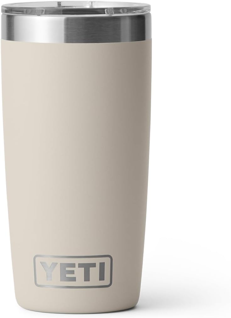 YETI Rambler Stainless Steel Vacuum Insulated Tumbler with MagSlider Lid, 284 ml, Taupe Cape - Image 2