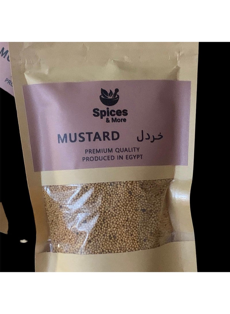 سبايسز آند مور حبوب خردل كاملة من سبايسز آند مور – 250 جم – طبيعية - Image 1