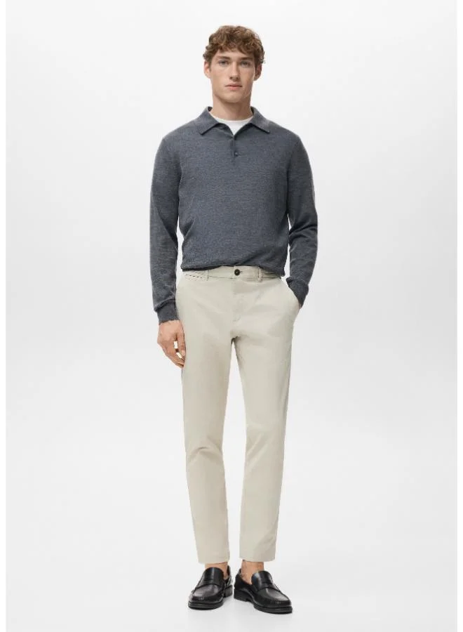Mango Man 05-CRUDO Trousers Prato for Men | Best Price UAE