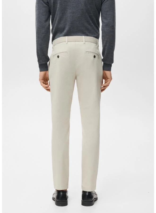 Mango Man 05-CRUDO Trousers Prato for Men | Best Price UAE