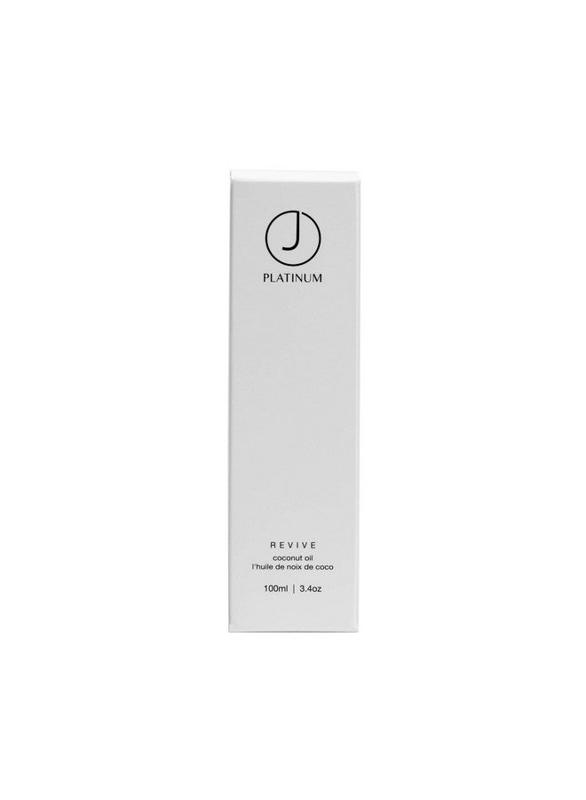 J Beverly Hills Platinum Revive Hair Oil With Argan Oil For Heat Protection, 3.4 Oz 