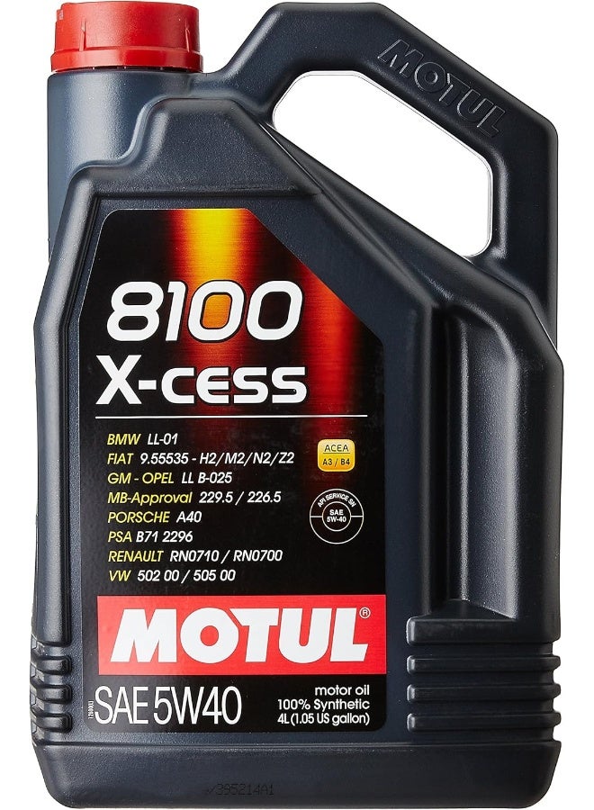 Motul 8100 X-cess SAE 5W-40 - Image 1