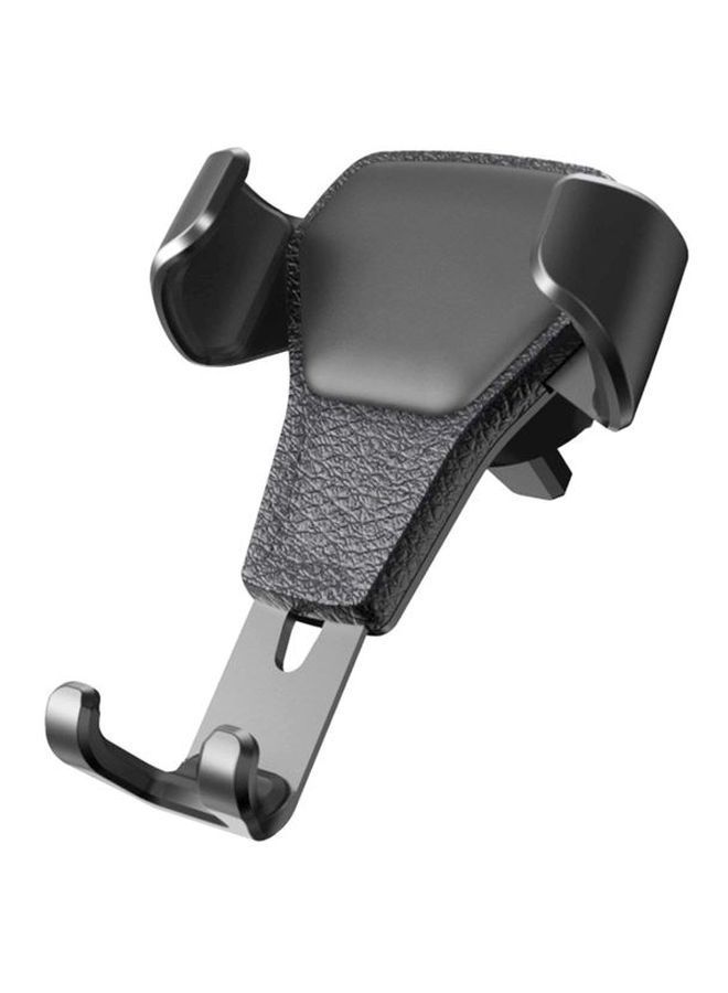 NIBEMINENT Car Phone Holder Black/Silver - Image 1