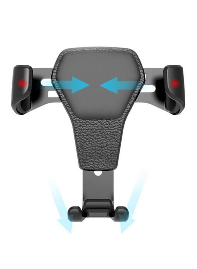 NIBEMINENT Car Phone Holder Black/Silver - Image 4