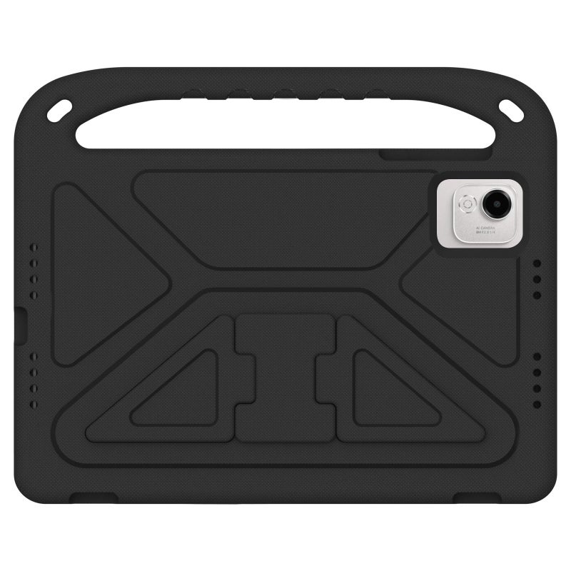 إيروريكس جراب تابلت مقاوم للصدمات من مادة إي في إيه مع حامل لجهاز Honor Pad X9A / X9 Pro 2025 (أسود) - Image 2