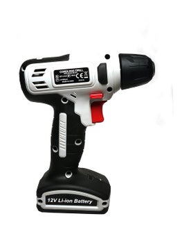 IZOM IZOM 12V Cordless Drill Driver With Accessories 10 Mm Chuck Size Black  - Image 5