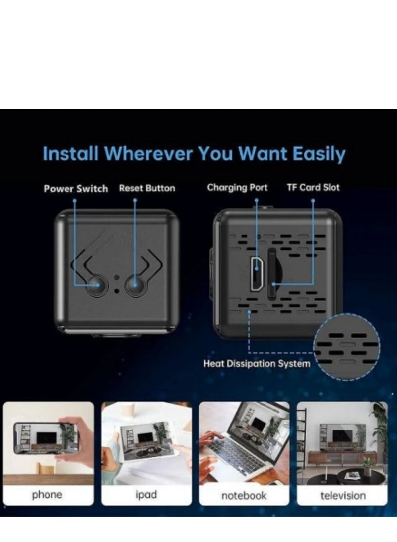 Generic Hidden Camera Mini Camera - Video Wireless Cameras- Professional APP WiFi Nanny Camera Users - 1080P HD Cameras - HD Video - Image 3