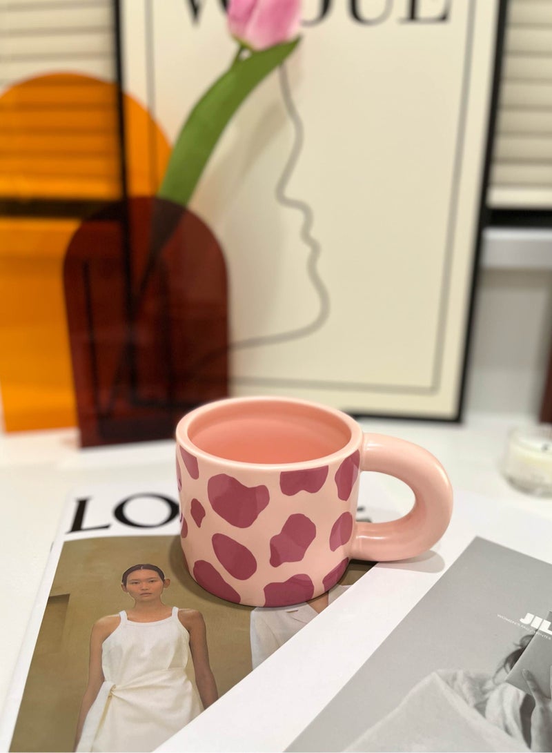 Cute Cat Coffee Mugs with Lids British Style Tea Cup, porcelain Modern Water Cup For Office And Home, Coffee Mug, Tea Cup Set with Handle, Novelty Animal Coffee Ceramic Tea Cup Set, Gifts for Women  - Image 5