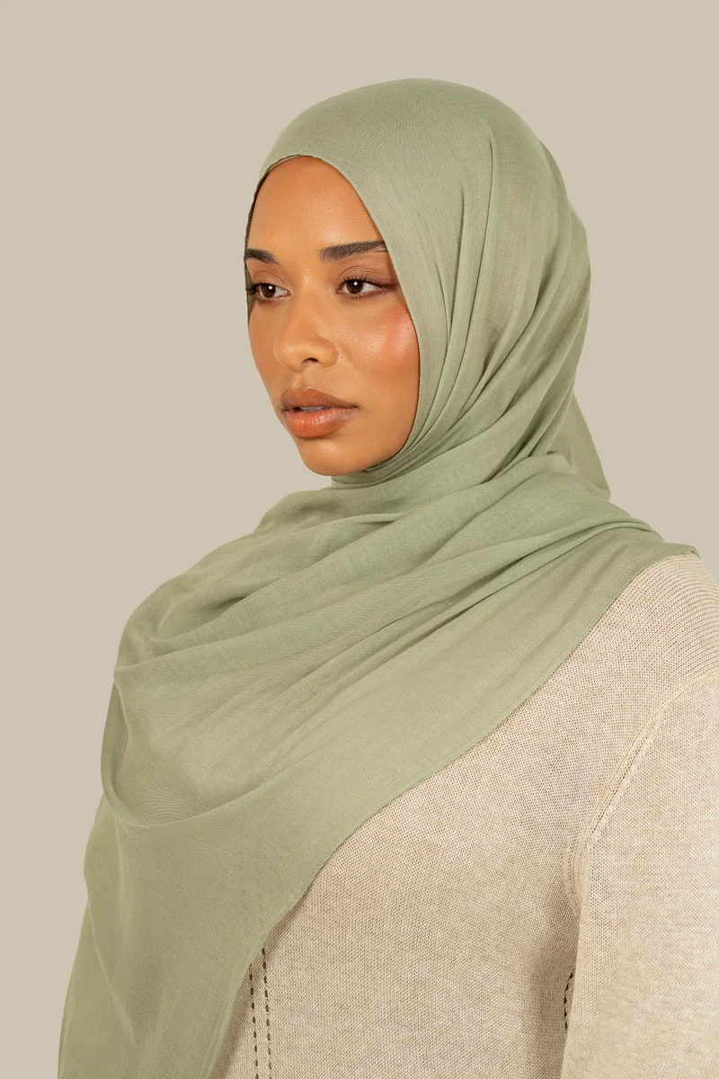 silqrose Sage Cotton Modal Hijab