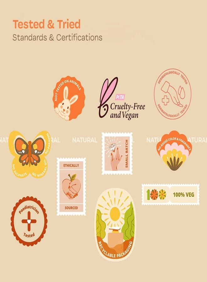 Maate Baby Body Care Set (Pack of 2) | Body Butter-150 gm & Extra Mild Baby Wash - 250 ml | Cream For Face, Skin | Care For Kids 0-12 years | pH Balanced | Soap Free & Tear-Free - Image 5