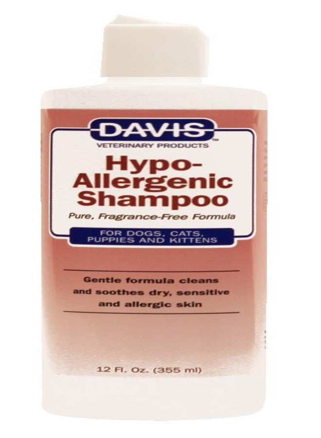 Davis Manufacturing Davis Hypoallergenic Pet Shampoo, 12 oz (HS12) - Image 1