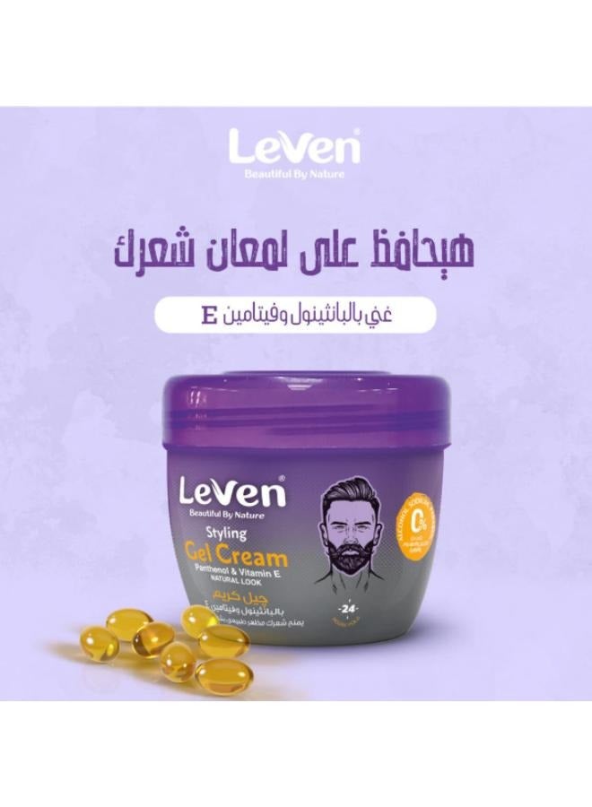 LEAVEN Gel cream with panthenol and vitamin E 225ml  - Image 2