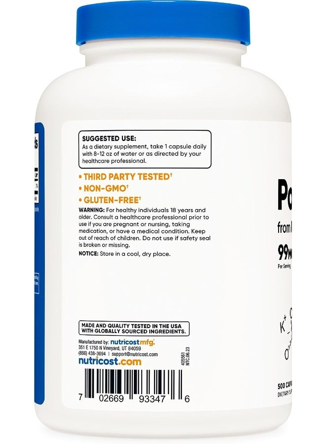 Nutricost Potassium Citrate 1 Bottle - Image 4