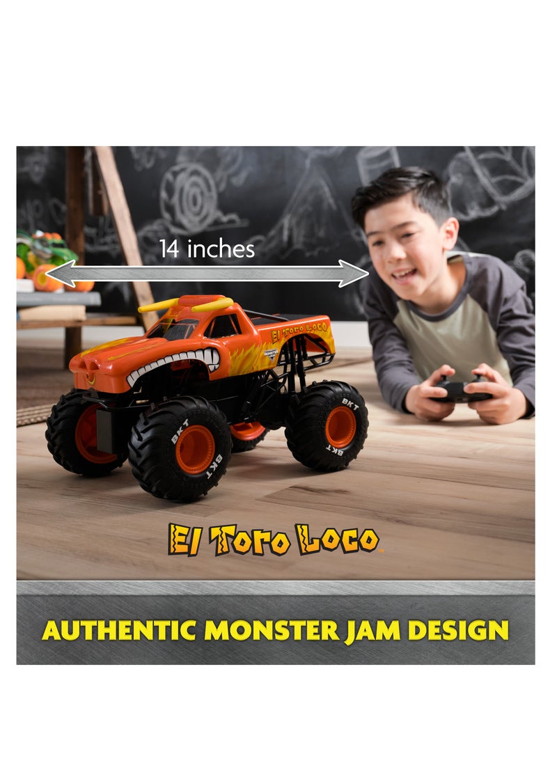 Monster Jam Monster Jam, El Toro Loco RC Monster Truck, 1:15 Scale  - Image 3
