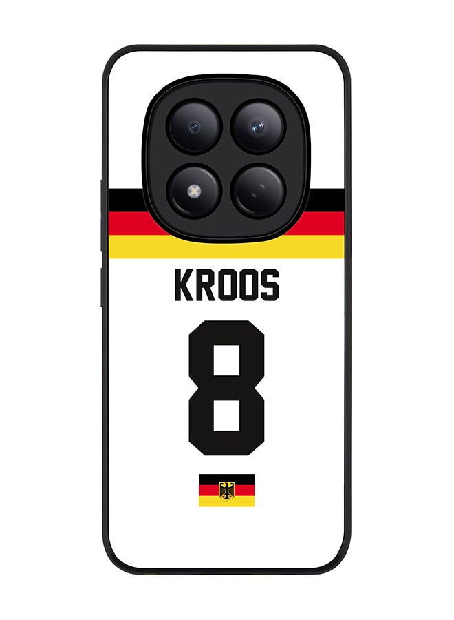 For Xiaomi Redmi Note 15 Pro 4G Case,Slim fit Camera Protection, Shockproof Thin Phone cover  - Football - Germany,  Kroos