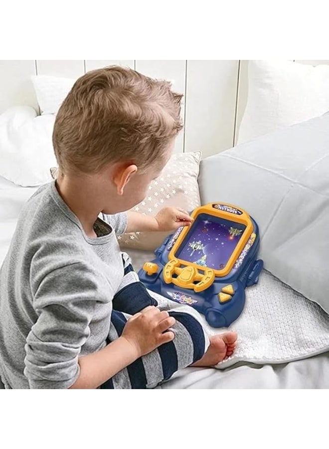جهاز ألعاب سبيس فايتر المحمول للأطفال – وحدة تحكم محاكاة بطائرات فضائية بشاشة عرض كبيرة ومؤثرات صوتية، لعبة تفاعلية تعليمية وممتعة - Image 2