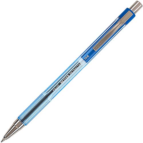 Pilot Better Retractable Ballpoint Pen , Blue Fine Point, 12-Count (30001) - Image 2