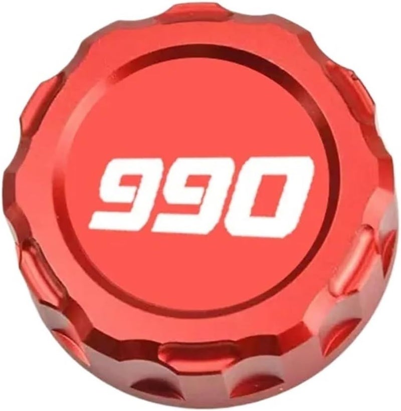 CNC Motorcycle Rear Brake Fluid Reservoir Cap Color 990 2 Compatible With Duke 990 - Image 1