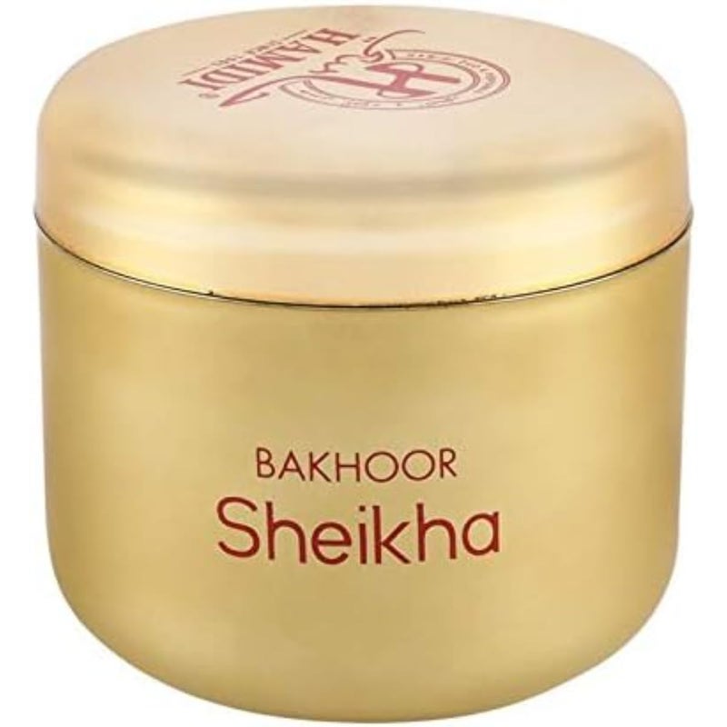 ZAMZIN Bakhoor Sheikha, bakhoor sheikh by al sahrah, bakhoor sheikh al khayam zafron, Hamidi Bakhoor, Exotic aroma, Bakhoor 70g, Cultural fragrance, Luxury incense, Bakhoor gift - Image 1