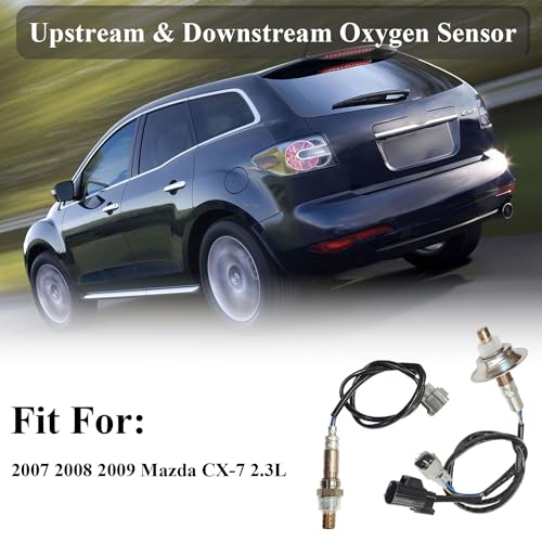 TINJO O2 Oxygen Sensor Upstream Downstream Compatible with Mazda CX7 23L 2007 2008 2009 Oxygen O2 Sensor for Mazda CX7 23L 20072009 Replace OE 2345012 2344044 - Image 3