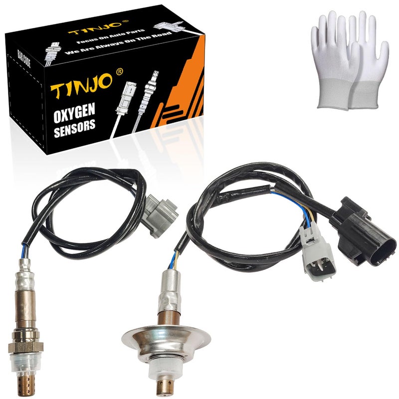 TINJO O2 Oxygen Sensor Upstream Downstream Compatible with Mazda CX7 23L 2007 2008 2009 Oxygen O2 Sensor for Mazda CX7 23L 20072009 Replace OE 2345012 2344044 - Image 2