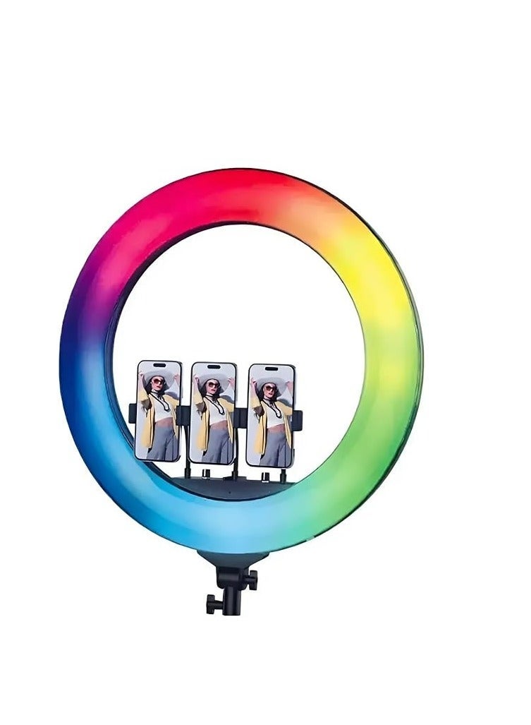 Plokama R56 Pro RGB Ring Light 22-Inch - Image 1