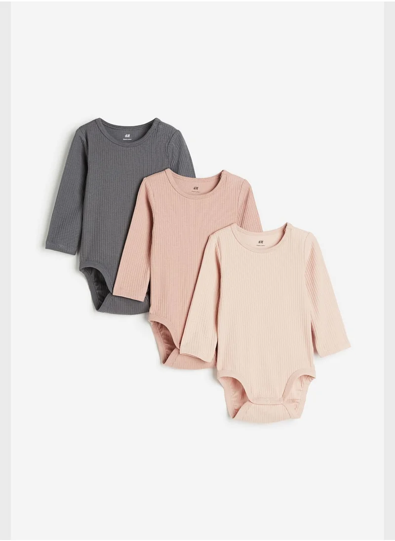 H&M Infant 3 Pack Essential Bodysuits