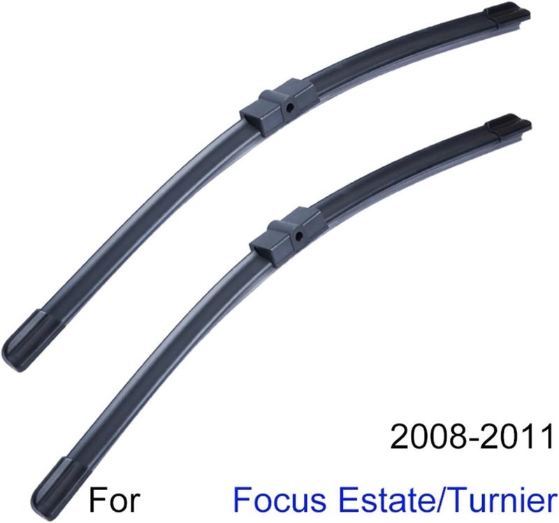 Yurefax Front and Rear Windshield Wiper Blades for Ford Focus 2008-2011 - Image 2