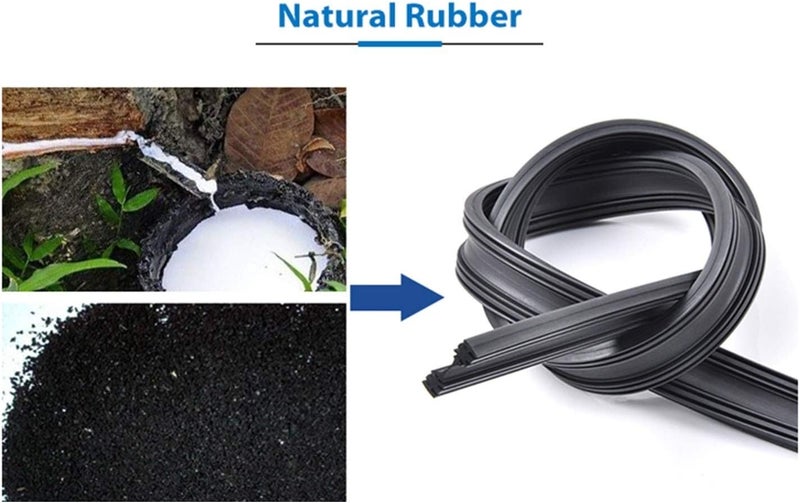 Yurefax Front and Rear Windshield Wiper Blades for Ford Focus 2008-2011 - Image 3