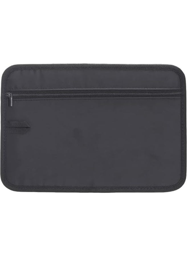 منظم معدات السفر متعدد الاستخدامات – حافظة تنظيم لملحقات وبطاقات الذاكرة والفلاش ميموري والكيبلات والشواحن –فرش التجميل والأقلام تصميم عملي وخفيف للحفظ الآمن أثناء السفر - Image 4