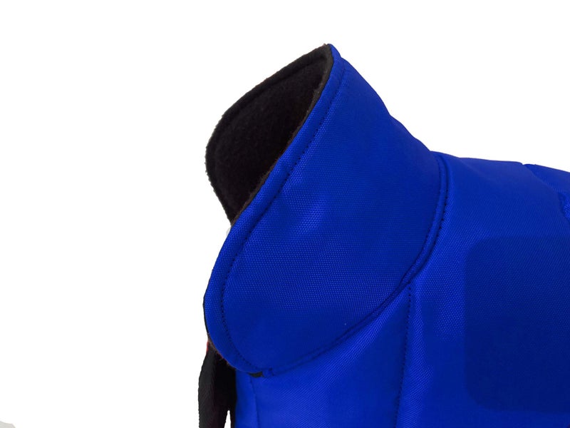 Fluffy's Luxurious Reflective Dog Cold Weather Coat Style Plaid Reversible Waterproof Windproof Pet Winter Warm Vest, Cozy Cotton Lined Stand-up Collar Outdoor Jacket - Image 5