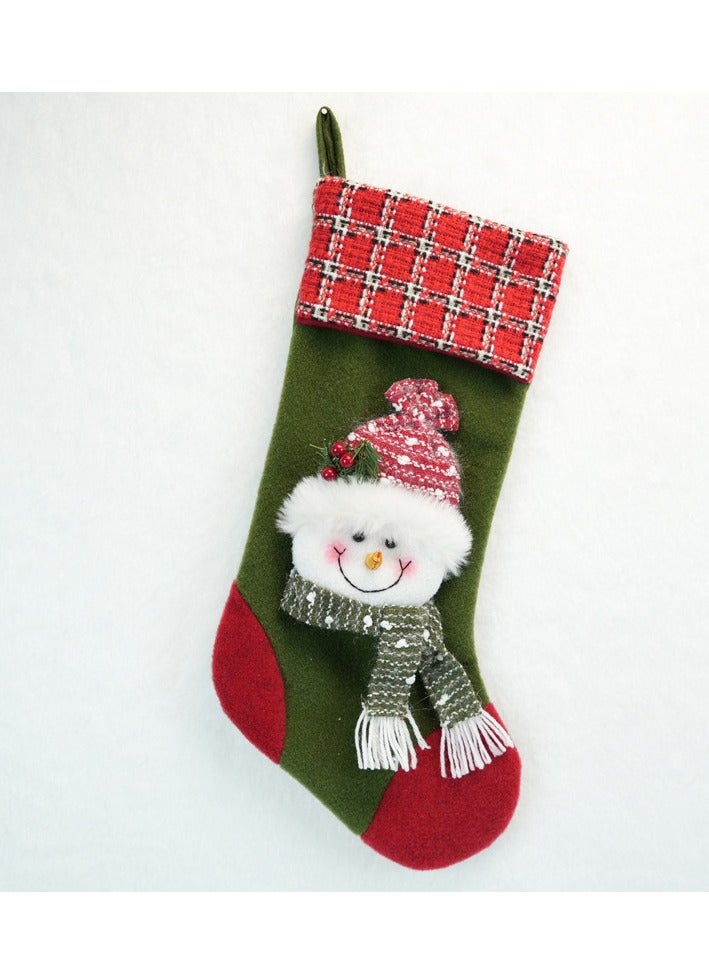 xozgdovg Gnome doll Christmas Gnome goblin figure with red hat gift socks for the elderly