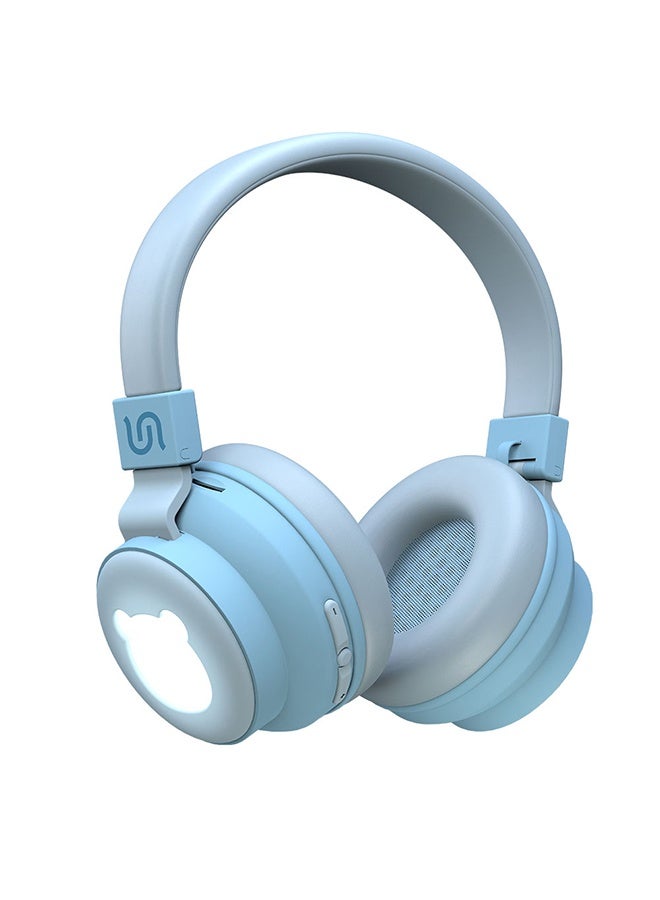 porodo Porodo Kids Headphones With Rgb Led Light Wired Headphones Safe Volume Limiting Enc Foldable Stereo Headphones For Kids ZCB94C61B4C3CE7F104F3Z