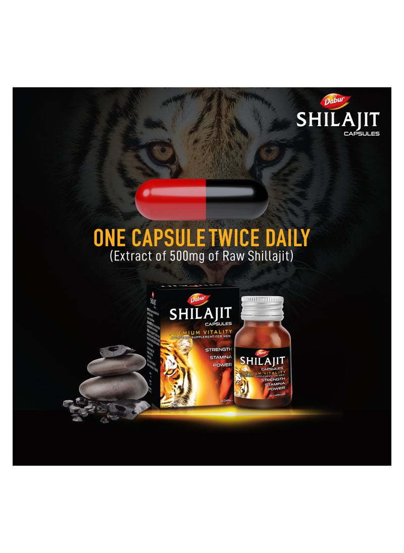 Dabur - Dabur Shilajit 30 Caps 30 Capsules - Image 1